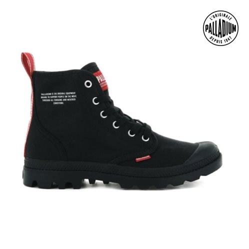 Dámské Boty Palladium Pampa Hi Dare Černé | CZ FCR-12B